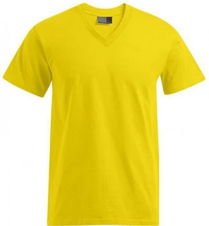 Promodoro V-Shirt Premium V-Neck Herren T-Shirt Gelb Promodoro V-Shirt Premium V-Neck Herren T-Shirt Gelb