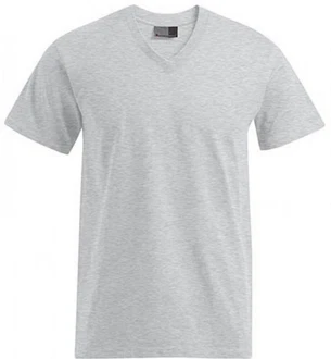 Promodoro V-Shirt Premium V-Neck Herren T-Shirt Grau/Hellgrau Promodoro V-Shirt Premium V-Neck Herren T-Shirt Grau/Hellgrau