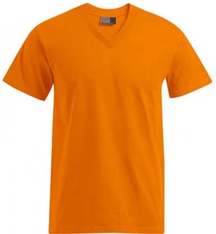 Promodoro V-Shirt Premium V-Neck Herren T-Shirt Orange Promodoro V-Shirt Premium V-Neck Herren T-Shirt Orange