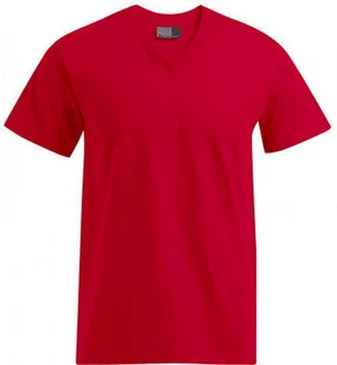 Promodoro V-Shirt Premium V-Neck Herren T-Shirt Rot/Dunkelrot/Rosa Promodoro V-Shirt Premium V-Neck Herren T-Shirt Rot/Dunkelrot/Rosa