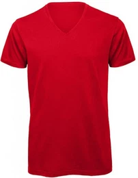 V-Shirt Herren V-Neck T-Shirt / 100% Organic Cotton