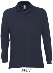 SOLS Langarm-Poloshirt Star Herren 