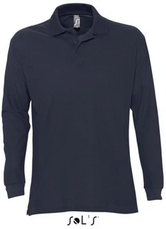 SOLS Langarm-Poloshirt Star Herren 