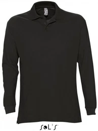 Langarm-Poloshirt Herren Longsleeve Poloshirt Star