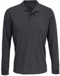 Langarm-Poloshirt Unisex Long Sleeve Polycotton Polo Shirt XS bis 5XL
