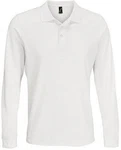 SOLS Langarm-Poloshirt Unisex Long Sleeve Polycotton Polo Shirt Weiß/Grau/Khaki/Creme