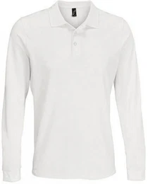 Langarm-Poloshirt Unisex Long Sleeve Polycotton Polo Shirt XS bis 5XL