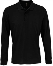 Langarm-Poloshirt Unisex Long Sleeve Polycotton Polo Shirt XS bis 5XL