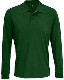 Langarm-Poloshirt Unisex Long Sleeve Polycotton Polo Shirt XS bis 5XL