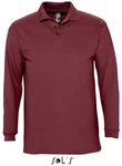 SOLS Langarm-Poloshirt Winter II Dunkelrot/Bordeaux/Rot SOLS Langarm-Poloshirt Winter II Dunkelrot/Bordeaux/Rot
