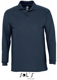 Langarm-Poloshirt Herren Longsleeve Poloshirt Winter II