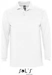 SOLS Langarm-Poloshirt Winter II Weiß/Grau/Creme/Dunkelblau SOLS Langarm-Poloshirt Winter II Weiß/Grau/Creme/Dunkelblau