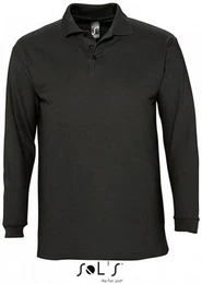 Langarm-Poloshirt Herren Longsleeve Poloshirt Winter II