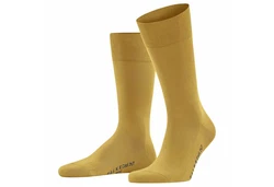 FALKE Kurzsocken Herren Businessstrumpf Cool 24/7 Gelb/Braun