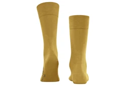 FALKE Kurzsocken Herren Businessstrumpf Cool 24/7 Gelb/Braun