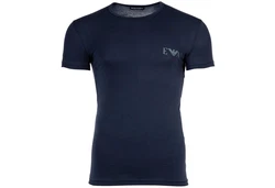 Emporio Armani T-Shirt 2er Pack BOLD MONOGRAM Marine/Wei