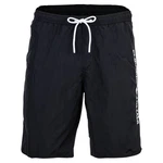 Emporio Armani Herren Bermuda-Badeshorts EMBROIDERY LOGO Schwarz