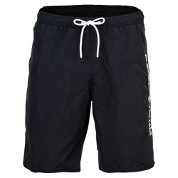 Emporio Armani Herren Bermuda-Badeshorts EMBROIDERY LOGO Schwarz