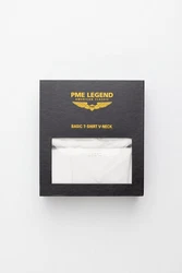 PME LEGEND T-Shirt 2-Pack Basic Weiß/Grau/Creme
