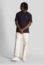 Lyle & Scott T-Shirt Herren Oversized Fit Dunkelblau/Blau