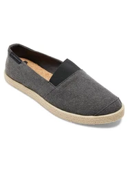 Quiksilver Espadrilled Sneaker Dunkelgrau/Grau/Dunkelblau