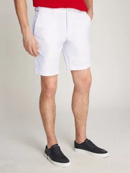 Tommy Hilfiger Shorts 'Brooklyn 1985' Creme/Weiß