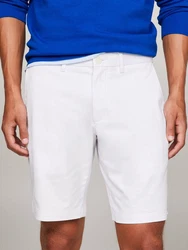 Tommy Hilfiger Shorts 'Brooklyn 1985' Creme/Weiß