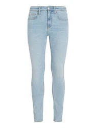 Calvin Klein Jeans Skinny-fit Jeans SKINNY in klassischer 5-Pocket-Form Hellblau
