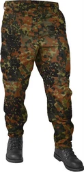 normani BDU Rangerhose Trooper Cargohose Dunkelgrün/Khaki/Braun