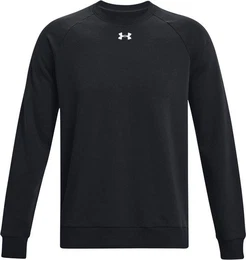 Sweatshirt UA RIVAL FLEECE CREW BLACK