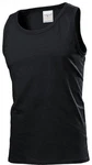 Stedman Tanktop Mens Classic Tank Top Herren T-Shirt Schwarz/Grau