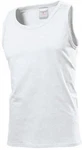 Stedman Tanktop Mens Classic Tank Top Herren T-Shirt Grau/Silber/Weiß
