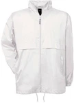 B&C Outdoorjacke Jacket Air  Weiß/Grau