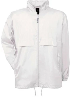 B&C Outdoorjacke Jacket Air  Weiß/Grau