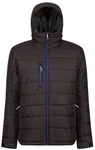 Regatta Professional Outdoorjacke Mens Navigate Thermal Jacket Dunkelbraun/Dunkelblau/Schwarz/Grün