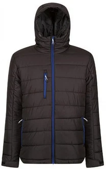 Regatta Professional Outdoorjacke Mens Navigate Thermal Jacket Dunkelbraun/Dunkelblau/Schwarz/Grün