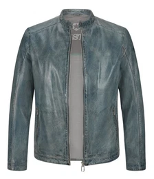 Lederjacke MSLacona aus Nappaleder im Vintage-Look
