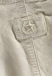 Milestone Lederjacke MSLacona Khaki/Grau/Beige/Braun/Hellgrau