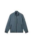 TOM TAILOR Anorak Blousonjacke Grau/Dunkelblau/Blau/Hellblau