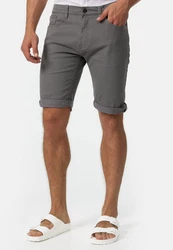 Indicode Jeansshorts Villeurbanne Hellgrau/Dunkelgrau/Grau/Khaki