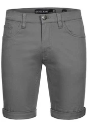 Indicode Jeansshorts Villeurbanne Hellgrau/Dunkelgrau/Grau/Khaki