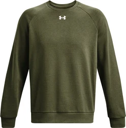 Under Armour Sportsweatshirt UA Rival Fleece Crew MARINE/OD GREEN