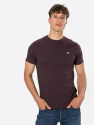 iriedaily T-Shirt Tun Up Dunkelrot/Bordeaux/Lila