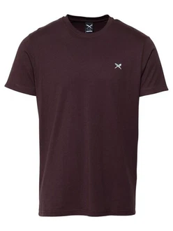 iriedaily T-Shirt Tun Up Dunkelrot/Bordeaux/Lila