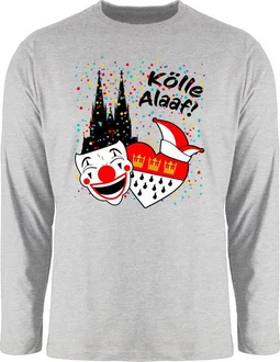 Shirtracer Rundhalsshirt Klle Alaaf Kostm Kln Karneval Wappen Shirtracer Rundhalsshirt Klle Alaaf Kostm Kln Karneval Wappen