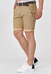 Indicode Chinoshorts Caedmon Beige/Khaki/Braun