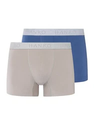 Hanro Retro Pants Cotton Essentials (2-St) Rosa/Blau/Grau/Orange/Lila