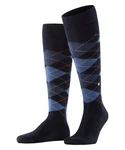 Burlington Kniestrümpfe Preston Blau/Dunkelblau/Hellblau