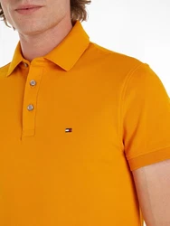Tommy Hilfiger Poloshirt Core 1985 1985 SLIM POLO Gelb/Orange