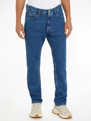 Tommy Jeans Straight Jeans Ryan Regular Straight 5-Pocket Style Hellblau/Fliederfarben/Blau
